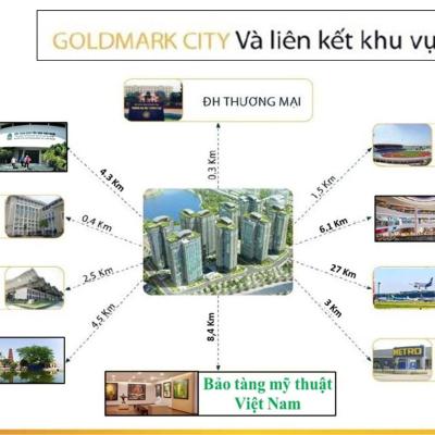 旅遊訂房 越南-河內 Goldmark city 3PN sang trọng (Goldmark city 3PN sang trong)