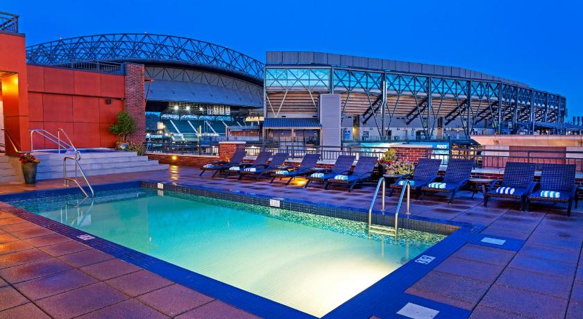 Balcony/terrace Silver Cloud Hotel - Seattle Stadium