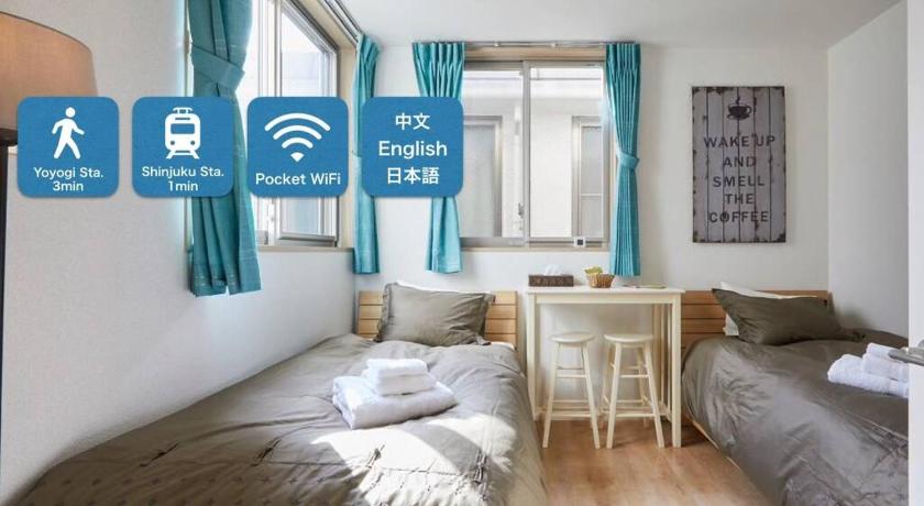 【Great Location!】Near Shinjuku Sta./Cafe#202