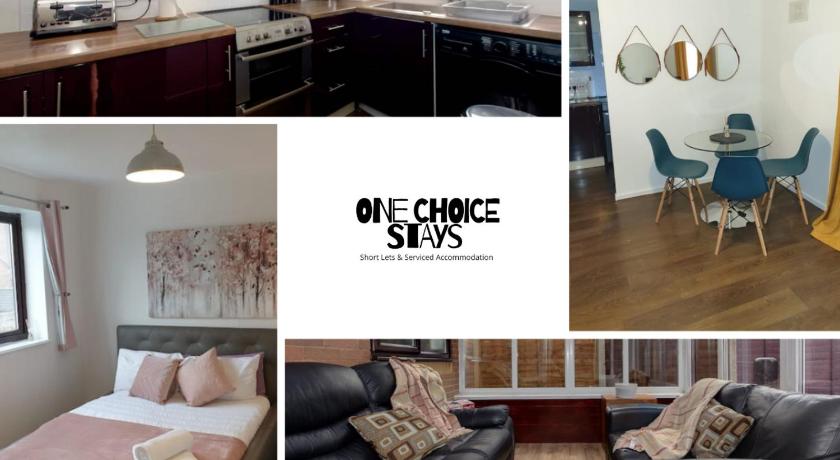 One Bedroom House by One Choice Stays -Serviced house Birmingham,NEC, Airport
