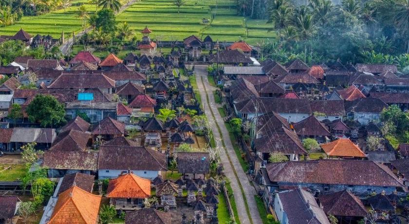 Rural Atmosphere at Bali Coconut House in Delodsema Village