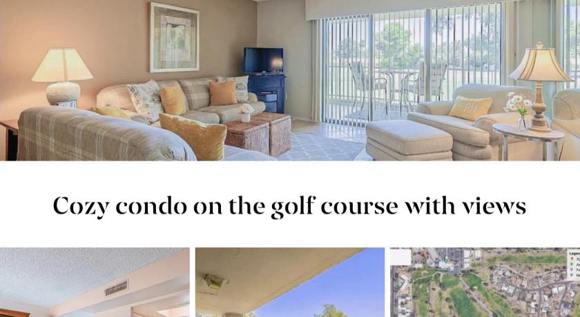 Cozy 2 bedroom Condo with Golf Course views