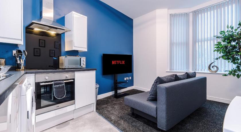 Relaxing & comfy apartment in Liverpool Free Wifi Netflix and Parking