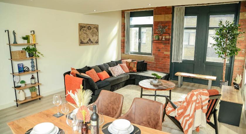 2 Bed New York Style Loft Apartment Free Parking