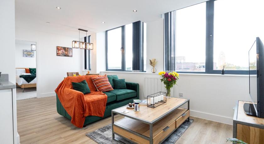 Chic Luxury Apartment near Old Trafford Stadiums Manchester
