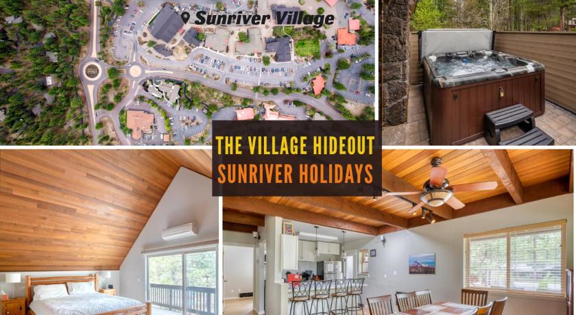 Welcome to The Village Hideout, Steps to the Village, Resort, Golf, SHARC, AC, Hot-tub, Grill and Bi