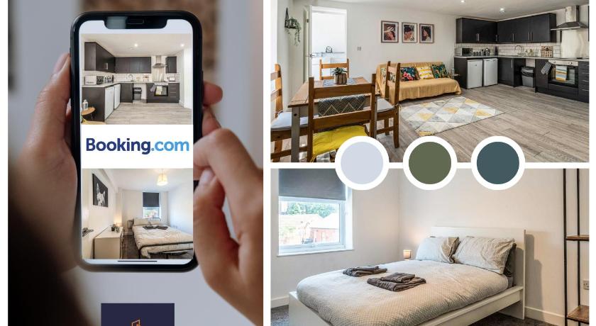 Swan House Apartment 9 - 2 Bed Apartment - Sleeps 6 - Free Parking - Liverpool - close to city centr