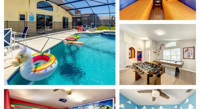 H2631E Resort Single Level POOL SPA Home Disney