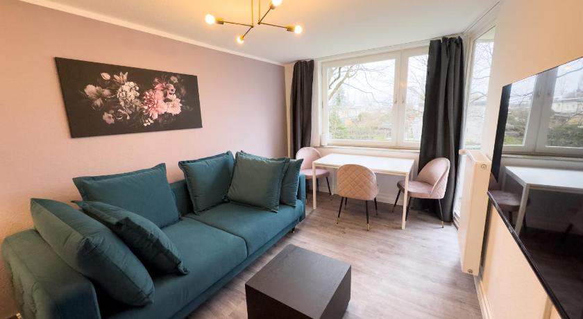 Messewohnung für 4 Gäste mit kostenlosem Parkplatz