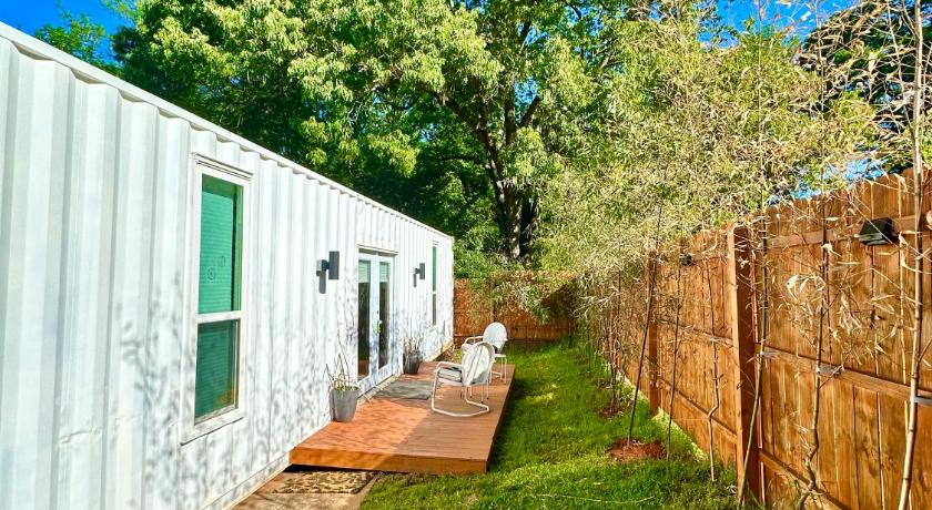 Nomehaus shipping container studio residential neighborhood ATHENS