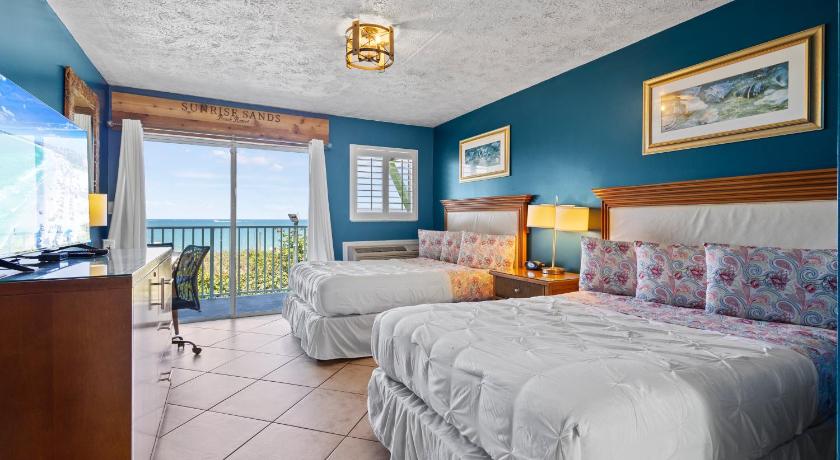 Ocean View Hotel Room with Balcony- 2 Full Beds #20