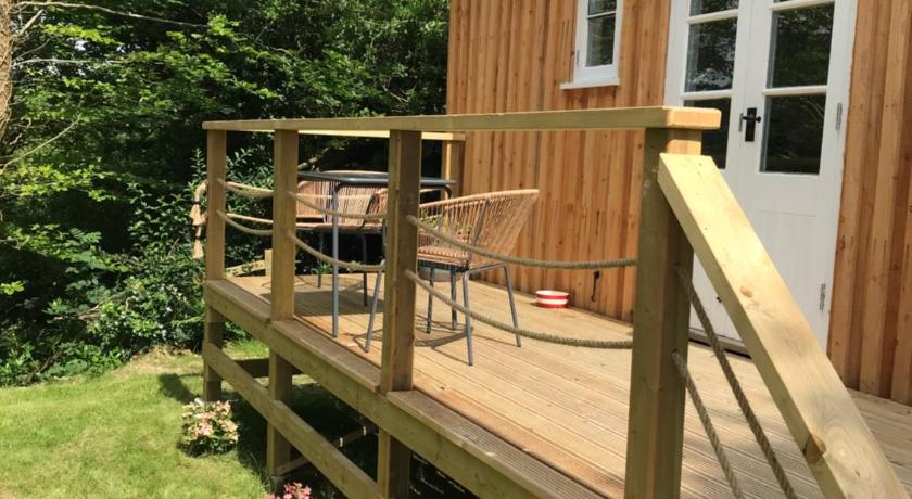 Shepherd's hut at Rosewood House