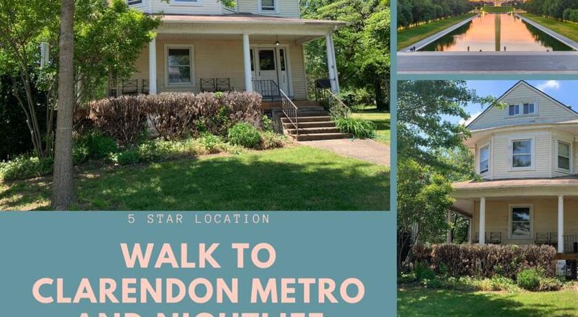4 Bedroom DC's Best Location with Parking, Walk to Clarendon Metro, Shopping and Nightlife!