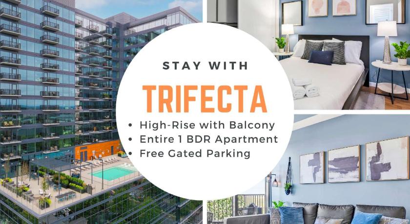 High-Rise Apt Raleigh Free Parking & Sunset View 2