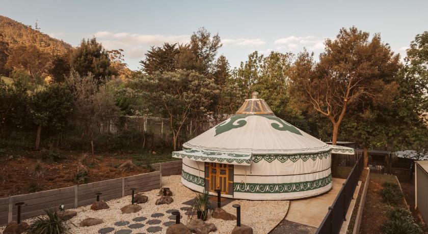 Mongolian Crafted Yurt with Private Spa and Spectacular Views