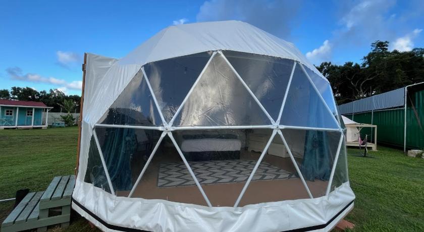 Spacious Dome Tent Glamping Camping Laie North Shore Oahu
