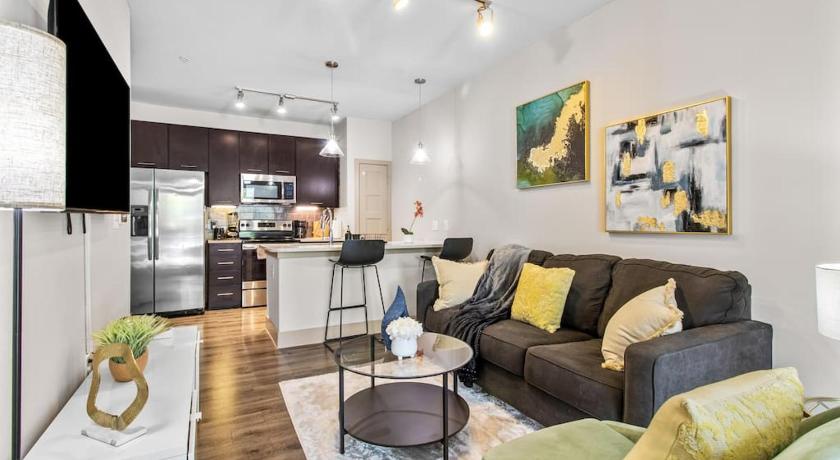Lovely Modern 1Br KingBed FreeParking Wi-Fi