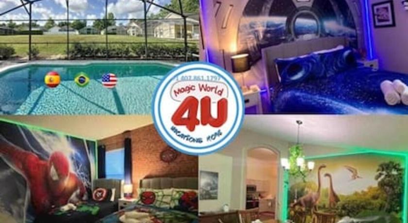 Eco 4 Bdr Thematic & Saltwater Pool Game Room