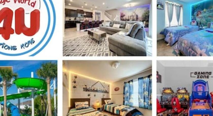 Family 5 Bdr Disney Villa with Private Pool & Resort