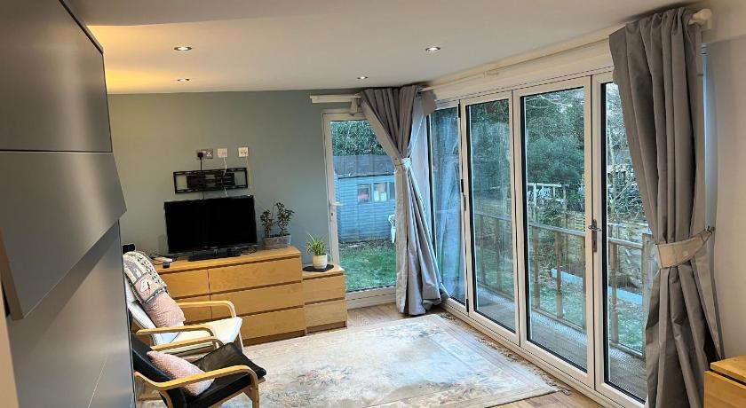 Tiny house with pull down bed