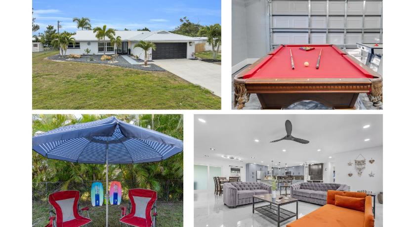 Entire House 3 Bedroom 4 Queen Beds 2 Sofa Beds 3 Mattress Bunk Bed 2 Bath 4 Miles from Fort Myers B