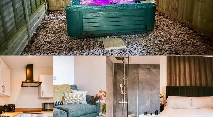 4 Bedroom, Sleeps 8, 3 Bathroom, Hot Tub, WiFi, Smart TVs in Each Room 3 min walk to KINGSHOLM Stadi