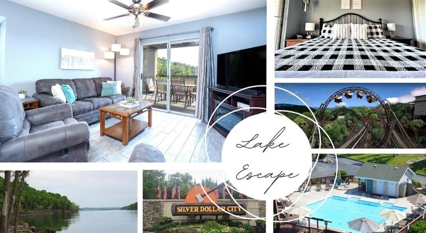 The Cove 39-3 By SDC, Big Deck, Pool, Hot Tub, Lake View, No Stairs