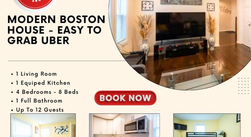 30-1 - 4BR Boston - Cozy Apt near Geneva Cliffs