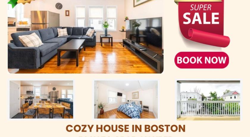 30-3 - 3BR Boston - Cozy Apt near Franklin Park Zoo