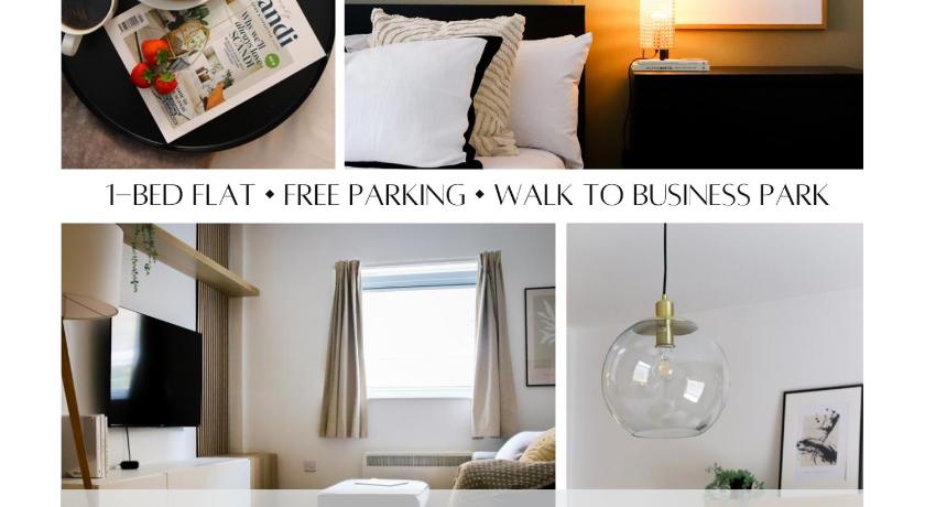 Luxurious fully equipped Cowley 1 bed apartment with FREE Parking