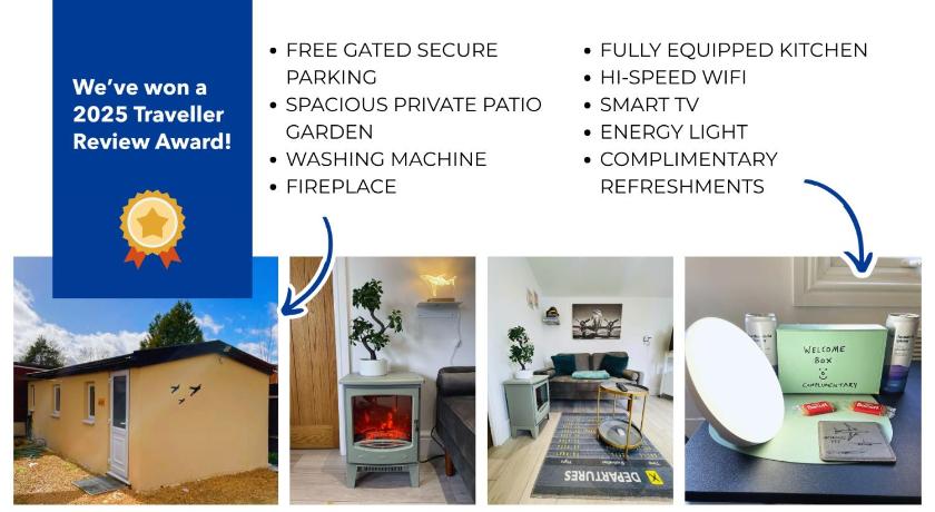 Heathrow Airport 10 mins drive l FREE SECURE PARKING l Tiny House with Courtyard