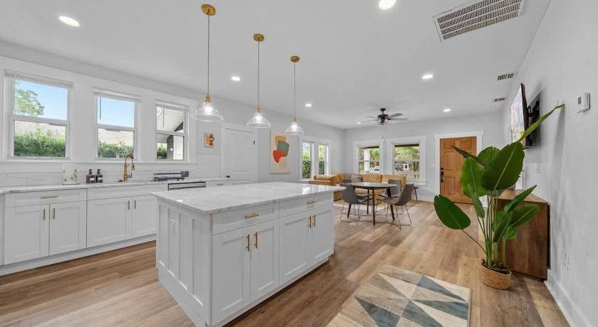 Mid-Century Modern Retreat by Coffee, Food + Shops