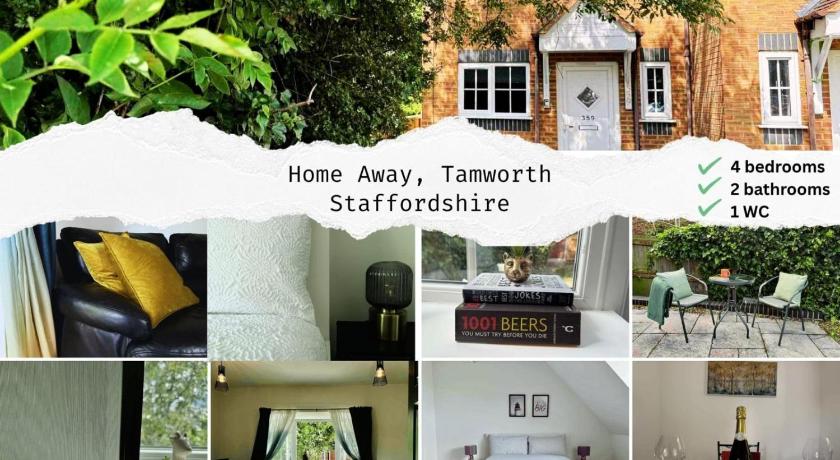 Home away Tamworth Staffordshire 4 Bedroom 3 Bathroom - Semi Detached House