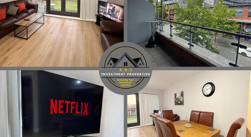 Modern 3-Bed Townhouse & Balcony