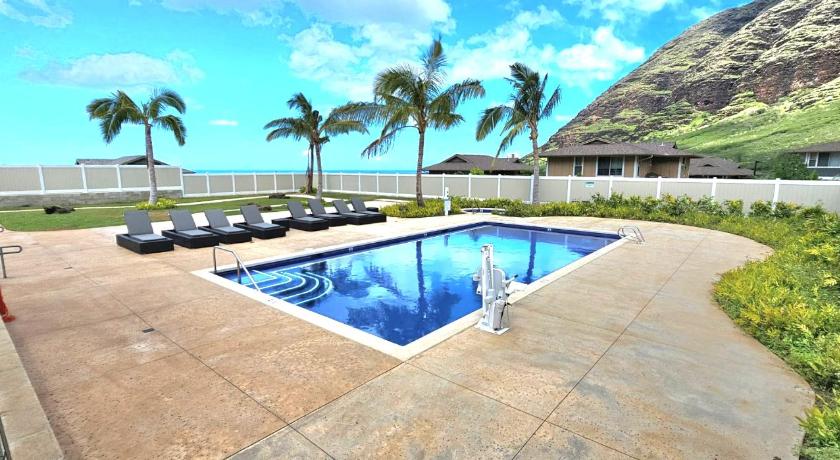 Paradise Ohana Ocean View Oasis with community Pool, Spa, Gym and Rec Area with PingPong, Air Hockey