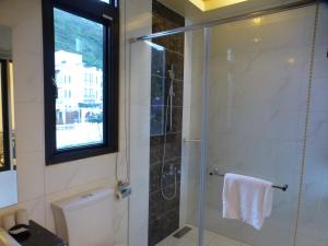 Phòng Giường Đôi có Ban công và Nhìn ra Biển (Double Room with Balcony and Sea View)