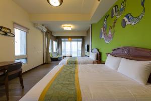 Phòng 4 Người Nhìn Ra Biển (Quadruple Room with Sea View)