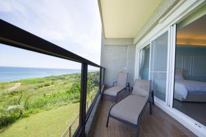 Phòng Giường Đôi có Ban công và Nhìn ra Biển (Double Room with Balcony and Sea View)