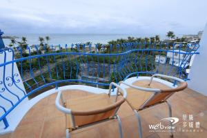 Phòng Giường Đôi có Ban công và Nhìn ra Biển (Double Room with Balcony and Sea View)