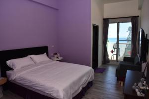 Phòng Giường Đôi có Ban công và Nhìn ra Biển (Double Room with Balcony and Sea View)