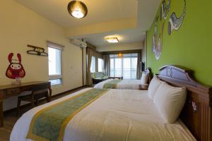 Phòng 4 Người Nhìn Ra Biển (Quadruple Room with Sea View)