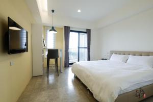 Phòng Giường Đôi có Ban công và Nhìn ra Biển (Double Room with Balcony and Sea View)