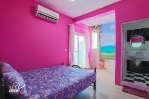 Phòng Deluxe Giường Đôi Với Ban Công và Tầm Nhìn Ra Biển (Deluxe Double Room with Balcony and Sea View)