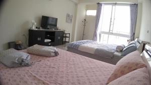 Phòng 4 Người có Sân hiên (Quadruple Room with Terrace)