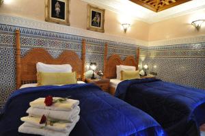 Bab Boujloud Twin Room room in Dar Al Madina Al Kadima