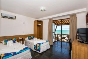 Deluxe Double or Twin Room with Sea View room in La Belle Beach Hotel