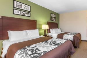 Queen Room with Two Queen Beds room in Sleep Inn & Suites Bush Intercontinental - IAH East