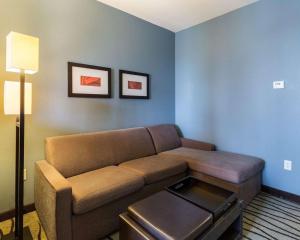 King Suite - Disability Access/Non-Smoking room in Comfort Suites near Westchase on Beltway 8