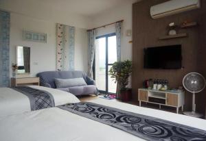 Phòng 4 Người có Sân hiên (Quadruple Room with Terrace)