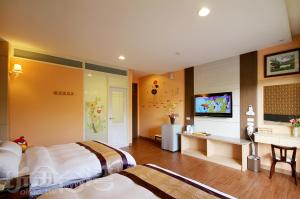 Phòng Bốn Người Có Phòng Tắm Riêng (Quadruple Room with Private Bathroom)